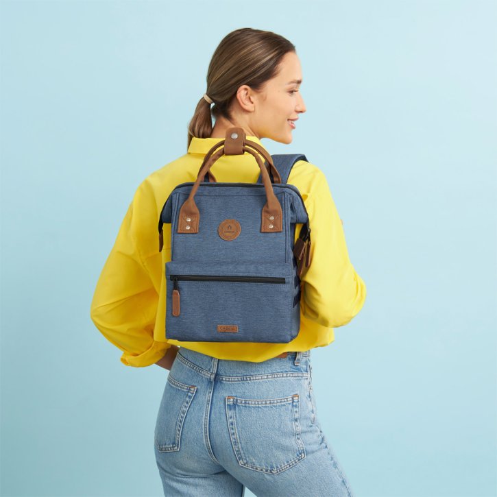 CABAIA Adventurer S Paris Rucksack blue melanged